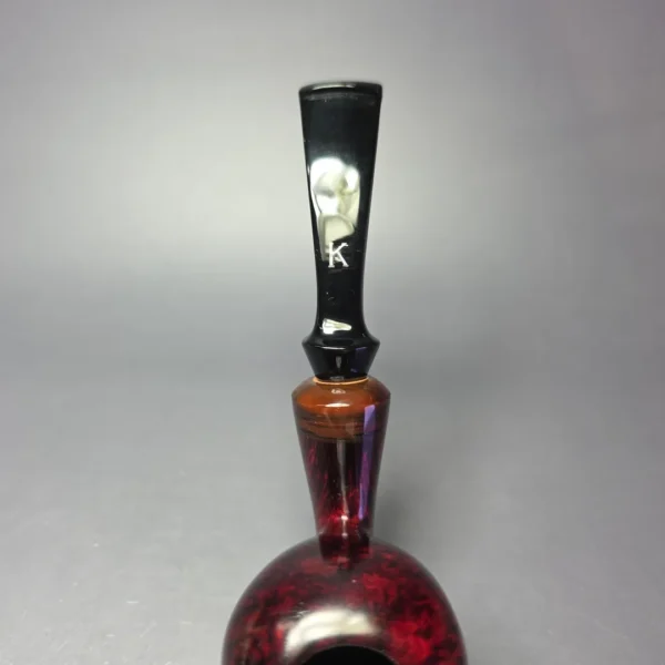 Kristiansen Emma L Smooth Ballerina Estate Briar Pipe, Unsmoked - Image 7