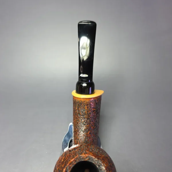 MBSD Briars Modern Masters 2 Sandblasted Blowfish w/ Boxwood Handmade Briar Pipe, New - Image 7