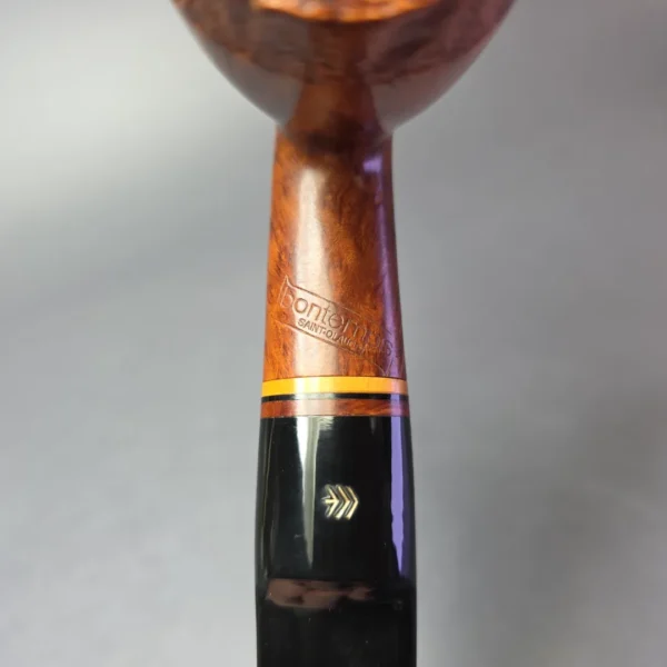 Bontemps Partially Rusticated Acorn Estate Briar Pipe, French Estates - Image 7