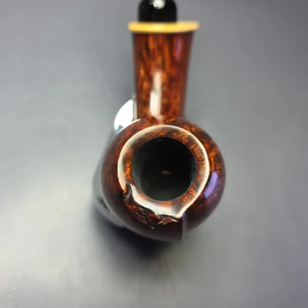 MBSD Briars Modern Masters 2 Smooth Blowfish w/ Boxwood Handmade Briar Pipe, New - Image 7