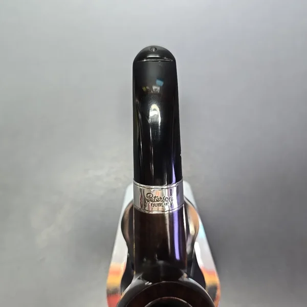 Peterson 160th Anniversary Pat. B Dark Smooth Bent Billiard Briar Pipe, New - Image 7