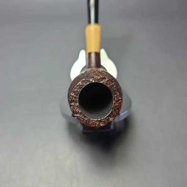 MBSD Briars Modern Masters 3 Sandblasted Tulip w/ Boxwood Handmade Briar Pipe, New - Image 7
