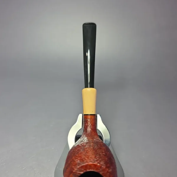 MBSD Briars Modern Masters 3 Sandblasted Tulip w/ Boxwood Handmade Briar Pipe, New - Image 7