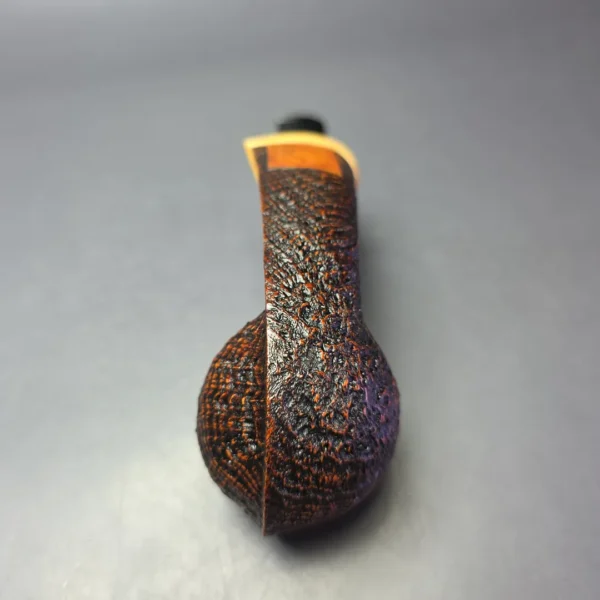 MBSD Briars Modern Masters 2 (K) Sandblasted Blowfish w/ Boxwood Handmade Briar Pipe, New - Image 8