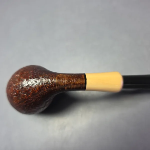 MBSD Briars Modern Masters 3 Sandblasted Tulip w/ Boxwood Handmade Briar Pipe, New - Image 8