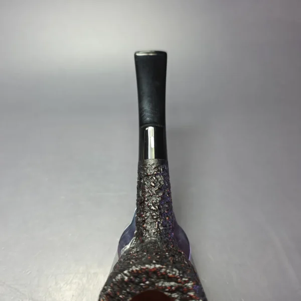 Castello Sea Rock Briar 3K Rusticated Billiard Estate Briar Pipe, Unsmoked - Image 8