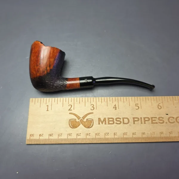 Stanwell (c. 1980s) Vario 62 Partially Sandblasted Dublin Estate Briar Pipe, Danish Estates - Image 8