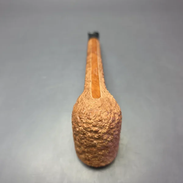 Castello Natural Vergin GG Rusticated Lovat Estate Briar Pipe, Unsmoked - Image 8