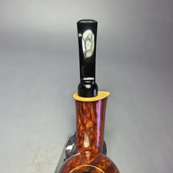 MBSD Briars Modern Masters 2 Smooth Blowfish w/ Boxwood Handmade Briar Pipe, New - Image 8