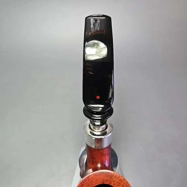 Ser Jacopo (c.1994-1997) Delecta L1 C Smooth Bent Billiard w/ Silver Estate Briar Pipe, Italian Estates - Image 8