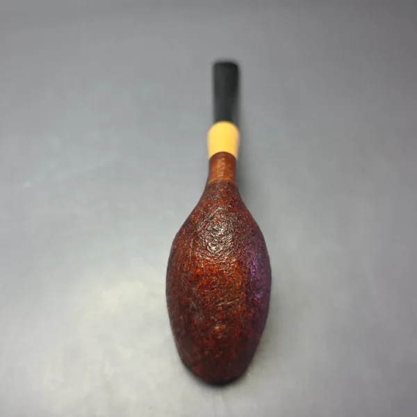 MBSD Briars Modern Masters 3 Sandblasted Tulip w/ Boxwood Handmade Briar Pipe, New - Image 8
