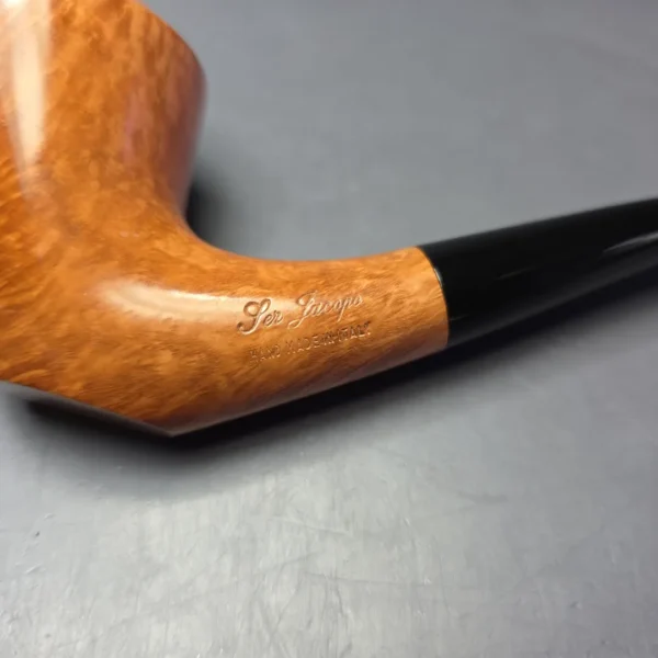 Ser Jacopo L2 Smooth Rhodesian Sitter Estate Briar Pipe, Unsmoked - Image 8