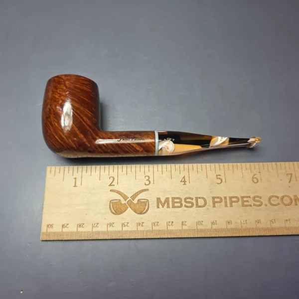 Aldo Velani Ambrosia Smooth Billiard Estate Briar Pipe, Italian Estates - Image 9