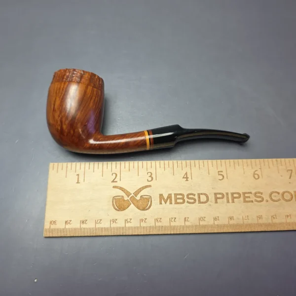 Bontemps Partially Rusticated Acorn Estate Briar Pipe, French Estates - Image 9