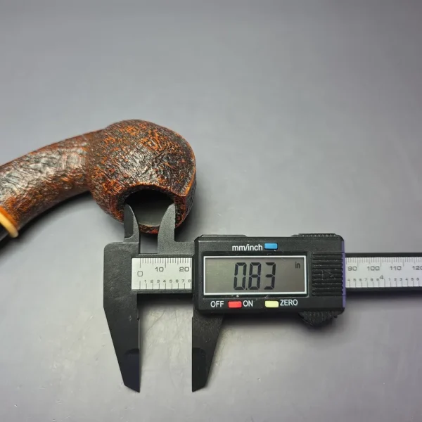 MBSD Briars Modern Masters 2 Sandblasted Blowfish w/ Boxwood Handmade Briar Pipe, New - Image 10