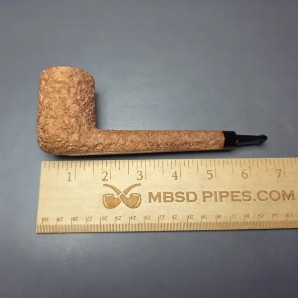 Castello Natural Vergin GG Rusticated Lovat Estate Briar Pipe, Unsmoked - Image 10