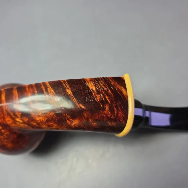 MBSD Briars Modern Masters 2 Smooth Blowfish w/ Boxwood Handmade Briar Pipe, New - Image 10