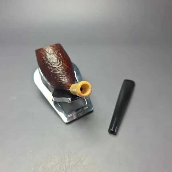 MBSD Briars Modern Masters 3 Sandblasted Tulip w/ Boxwood Handmade Briar Pipe, New - Image 11