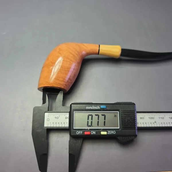 MBSD Briars Modern Masters 3 Smooth Tulip w/ Boxwood, Handmade Briar Pipe, New - Image 11