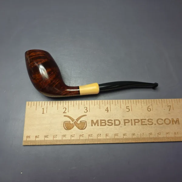 MBSD Briars Modern Masters 3 Smooth Tulip w/ Boxwood, Handmade Briar Pipe, New - Image 11