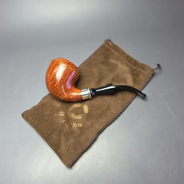Il Ceppo 2004 Natale Smooth Rhodesian w/ Silver Estate Briar Pipe, Italian Estates - Image 11
