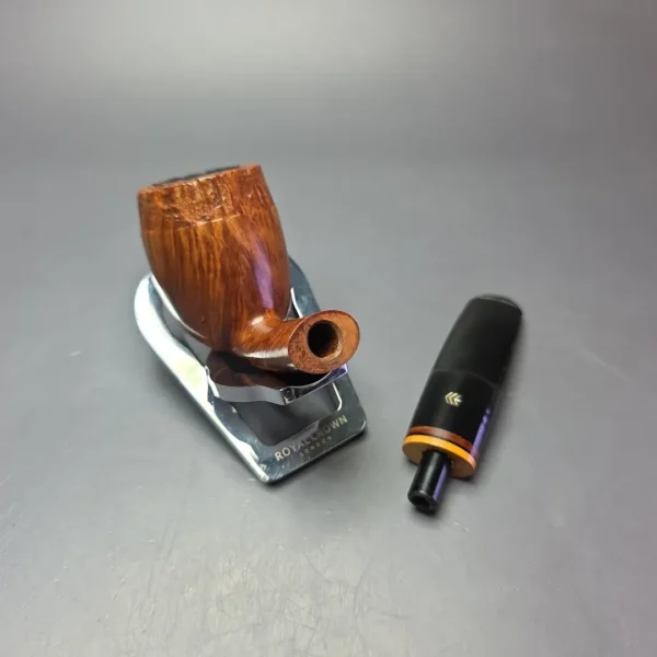 Bontemps Partially Rusticated Acorn Estate Briar Pipe, French Estates - Image 11