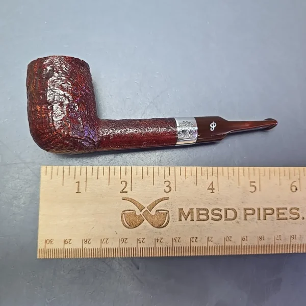 Peterson Irish Harp 53 Sandblasted Lovat w/ Silver Briar Pipe, New - Image 11