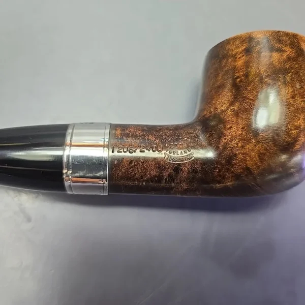 Peterson 160th Anniversary Pat. OB Dark Smooth Billiard Briar Pipe, New - Image 11