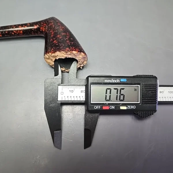 Bruno Nuttens Hand Made A Grade Smooth "Twiggy" Dublin, Briar Pipe, New - Image 11