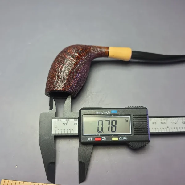 MBSD Briars Modern Masters 3 Sandblasted Tulip w/ Boxwood Handmade Briar Pipe, New - Image 11