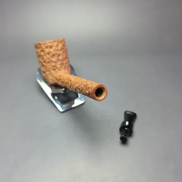 Castello Natural Vergin GG Rusticated Lovat Estate Briar Pipe, Unsmoked - Image 12