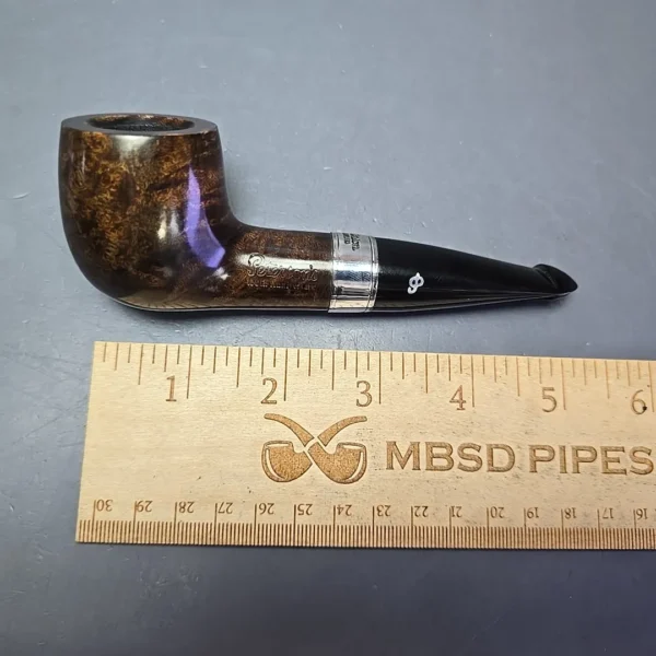 Peterson 160th Anniversary Pat. OB Dark Smooth Billiard Briar Pipe, New - Image 12