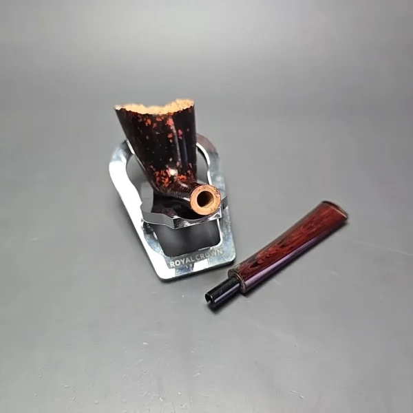 Bruno Nuttens Hand Made A Grade Smooth "Twiggy" Dublin, Briar Pipe, New - Image 12