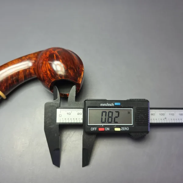 MBSD Briars Modern Masters 2 Smooth Blowfish w/ Boxwood Handmade Briar Pipe, New - Image 12