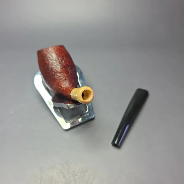 MBSD Briars Modern Masters 3 Sandblasted Tulip w/ Boxwood Handmade Briar Pipe, New - Image 12