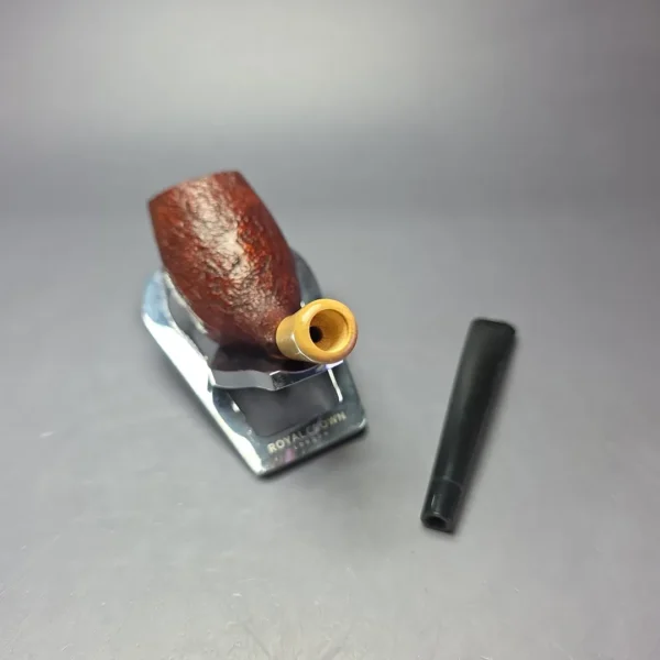MBSD Briars Modern Masters 3 Sandblasted Tulip w/ Boxwood Handmade Briar Pipe, New - Image 12