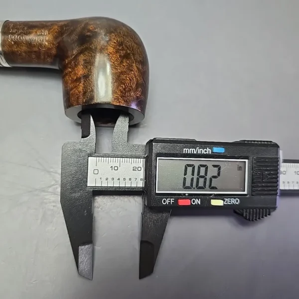 Peterson 160th Anniversary Pat. OB Dark Smooth Billiard Briar Pipe, New - Image 13