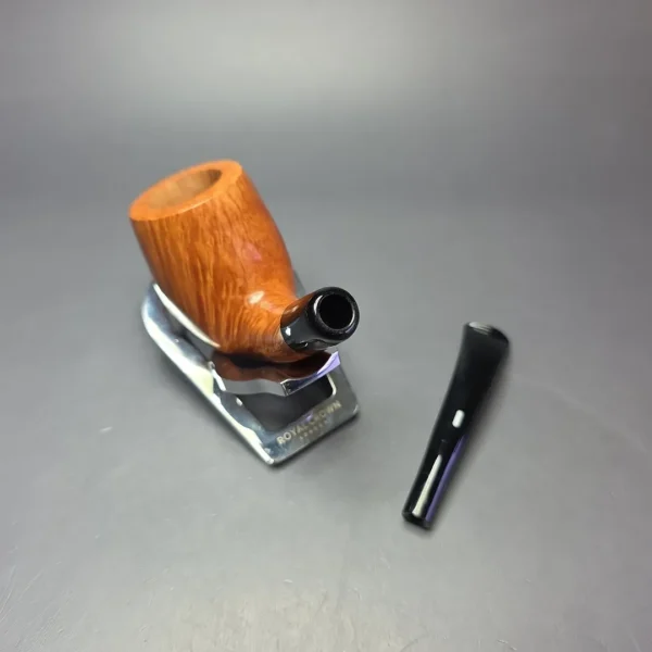 Castello Collection 4K Smooth Bent Billiard Estate Briar Pipe, Unsmoked - Image 14