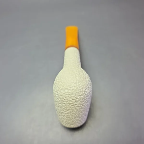 MBSD Meerschaum Deluxe Rusticated Belge Block Meerschaum Pipe, Briars-Mortise, New - Image 8