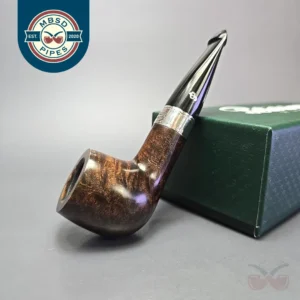 Peterson 160th Anniversary Pat. OB Dark Smooth Billiard Briar Pipe, New