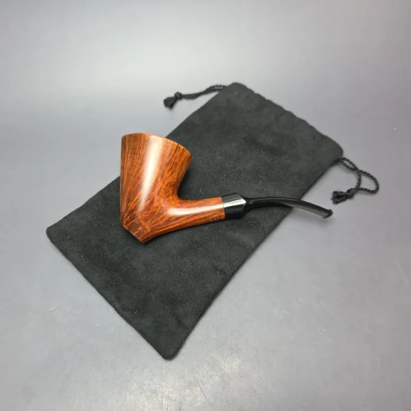 Tonni Nielsen (4) Smooth Standing Dublin Estate Briar Pipe, Unsmoked - Image 13