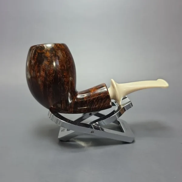 Martin Romijn Smooth Nosewarmer Egg w/ Juma Handmade Briar Pipe, New - Image 12