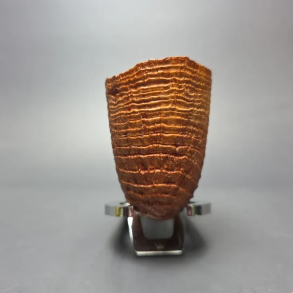 James Barber (Ferndown) Chevin Tudor 4 Star Sandblasted Dublin w/ Silver Estate Briar Pipe - Image 3