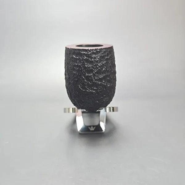 James Upshall Bark EXL Partially Rusticated Billiard Estate Briar Pipe, Unsmoked - Image 15