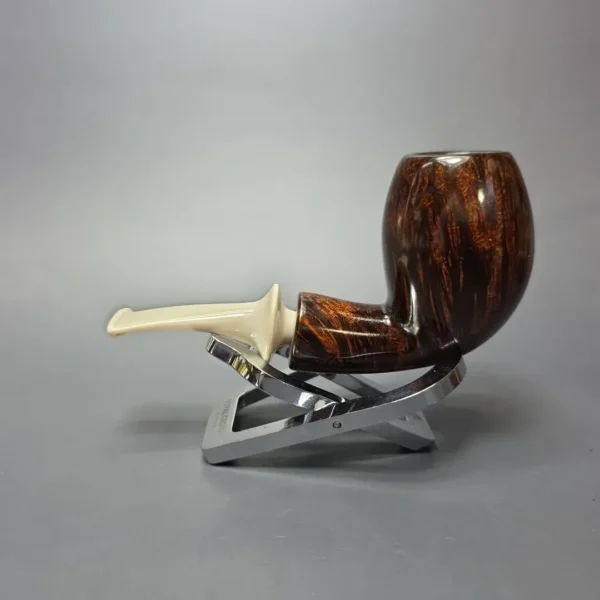 Martin Romijn Smooth Nosewarmer Egg w/ Juma Handmade Briar Pipe, New - Image 14