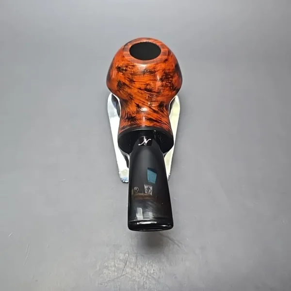 Nording Limited B Smooth Squat Tomato Estate Briar Pipe, Unsmoked - Image 5
