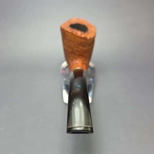 James Barber (Ferndown) Chevin Tudor 4 Star Sandblasted Dublin w/ Silver Estate Briar Pipe - Image 5