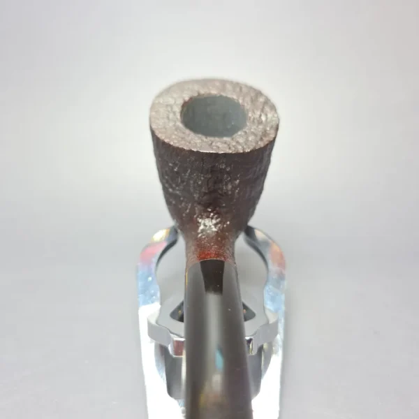 Teddy Knudsen Sandblasted Dublin Estate Briar Pipe, Unsmoked - Image 6