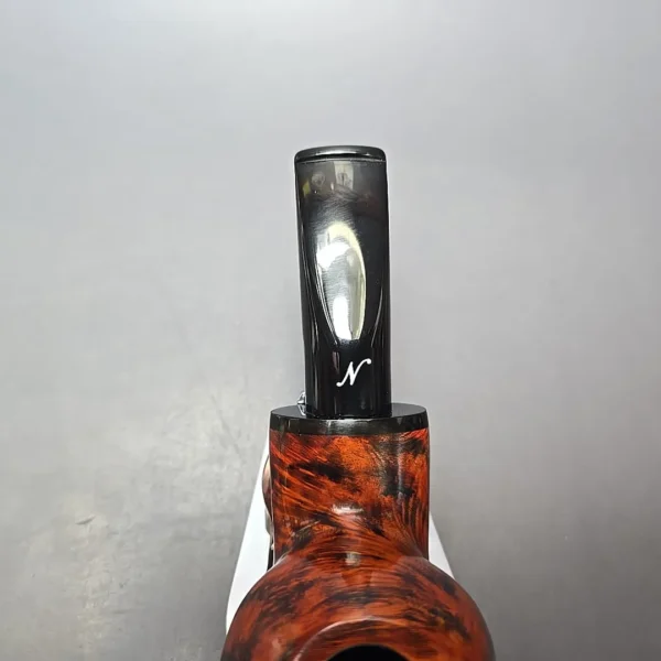 Nording Limited B Smooth Squat Tomato Estate Briar Pipe, Unsmoked - Image 7