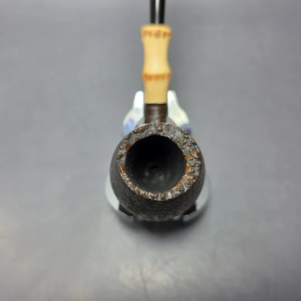 Tsuge Tokyo 503 Sandblasted Egg w/ Bamboo Estate Briar Pipe, Japanese Estates - Image 5